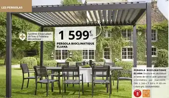 PERGOLA BIOCLIMATIQUE ELIANA