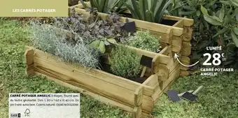 Bricorama CARRÉ POTAGER ANGELIC offre