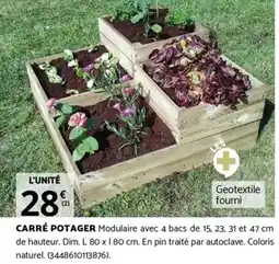 Bricorama CARRÉ POTAGER offre