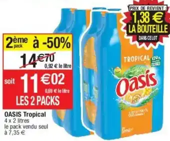 Migros OASIS tropical offre