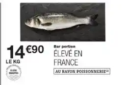 Monop' Bar portion offre