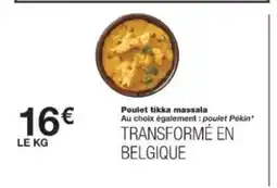 Monop' Poulet tikka massala offre