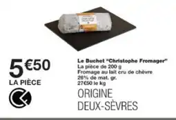 Monop' CHRISTOPHE FROMAGER Le Buchet offre