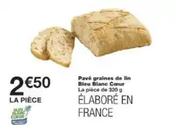 Monop' Pavé graines de lin Bleu Blanc Cœur offre