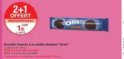 Monop' OREO Biscuits fourrés à la vanille Original offre