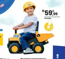 JouéClub Porteur transformable camion benne offre