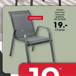 Möbel Martin Chaise acier ther- molaqué offre