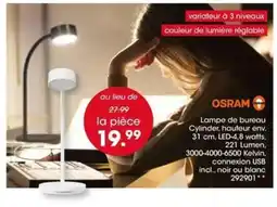 Möbel Martin OSRAM Lampe de bureau offre