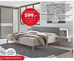 Möbel Martin Chambre à coucher offre