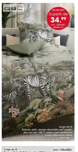 Möbel Martin Linge de lit Dakota offre