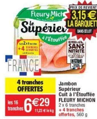 Migros Jambon supérieur offre