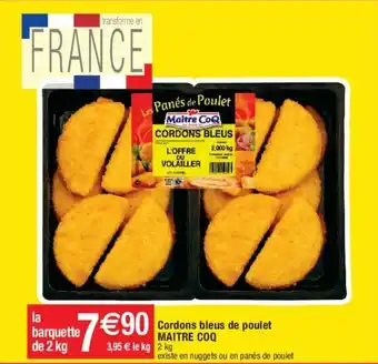 Migros Cordons bleus de poulet offre