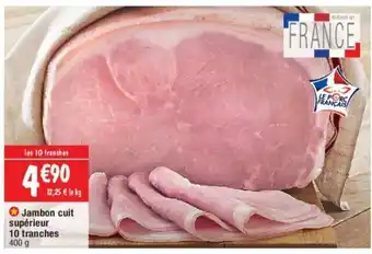 Migros Jambon cuit supérieur 10 tranches offre