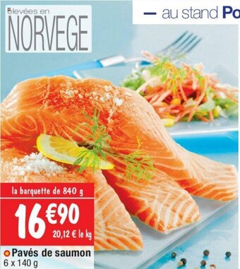 Migros Pavés de saumon offre