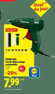 Lidl PARKSIDE Set de débosselage automobile offre