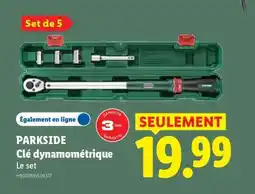 Lidl PARKSIDE Clé dynamométrique offre