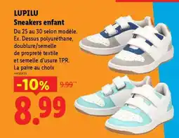 Lidl LUPILU Sneakers enfant offre