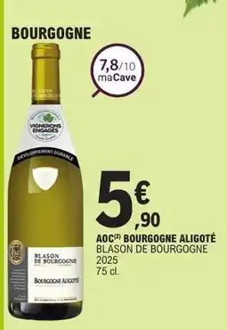 E.Leclerc AOC Bourgogne Aligoté offre