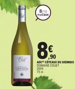 E.Leclerc AOC COTEAUX DU GIENNOIS offre