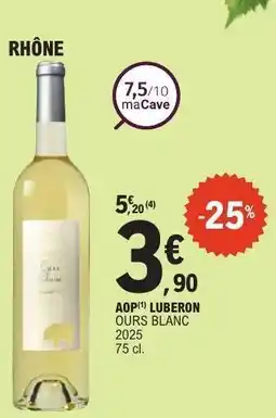 E.Leclerc AOP LUBERON OURS BLANC offre
