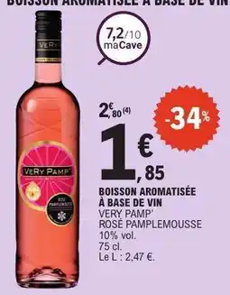 E.Leclerc Boisson Aromatisée À Base De Vin offre