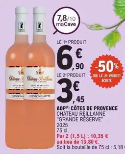 E.Leclerc Château Reillanne Grande Réserve offre