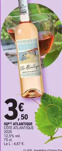 E.Leclerc IGP Atlantique Côté Atlantique offre