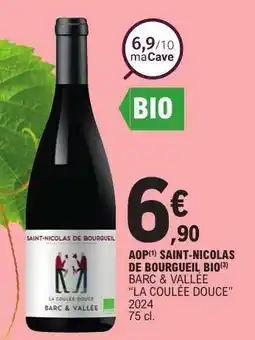 E.Leclerc AOP Saint-Nicolas de Bourgueil BIO offre