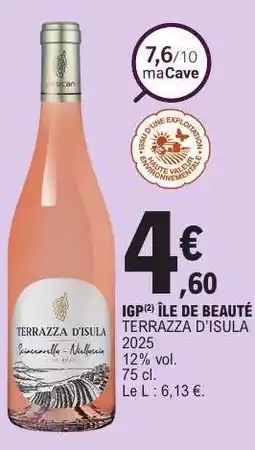E.Leclerc IGP ILE DE BEAUTE terrazza d'isula offre