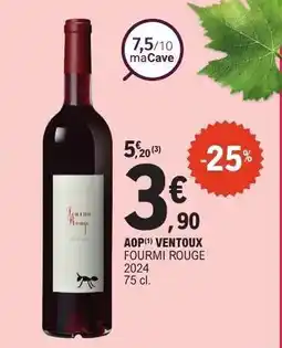 E.Leclerc AOP VENTOUX FOURMI ROUGE offre