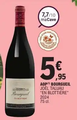 E.Leclerc AOP Bourgueil Joël Taluau En Blottière offre