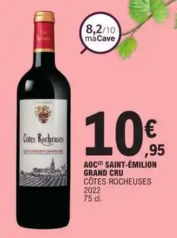 E.Leclerc AOC SAINT-ÉMILION GRAND CRU offre