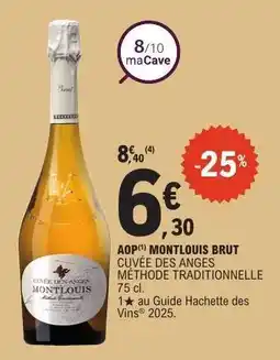 E.Leclerc AOP Montlouis Brut offre