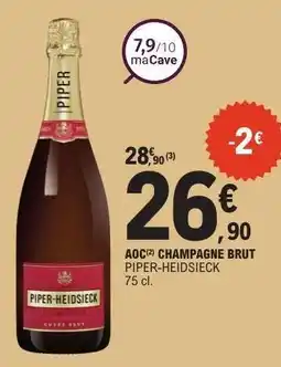 E.Leclerc AOC Champagne Brut 'Piper-Heidsieck' offre