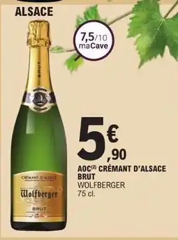 E.Leclerc CRÉMANT D'ALSACE BRUT offre