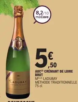 E.Leclerc AOC CRÉMANT DE LOIRE BRUT offre