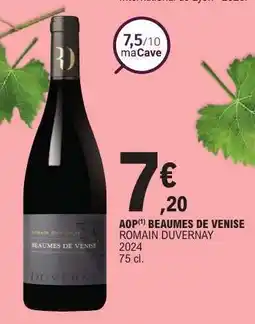 E.Leclerc AOP BEAUMES DE VENISE offre