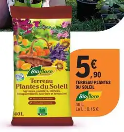 E.Leclerc TERREAU PLANTES DU SOLEIL offre