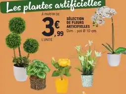 E.Leclerc Sélection de fleurs artificielles offre