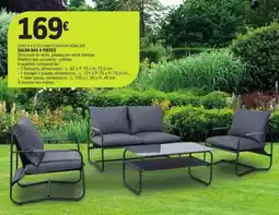 E.Leclerc SALON BAS 4 PIÈCES offre