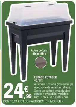 E.Leclerc ESPACE POTAGER CITY offre
