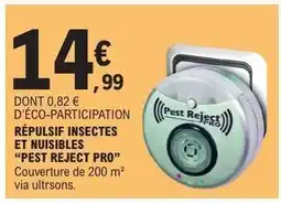 E.Leclerc RÉPULSIF INSECTES ET NUISIBLES 'PEST REJECT PRO' offre