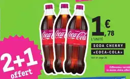 E.Leclerc Soda Cherry Coca-Cola offre