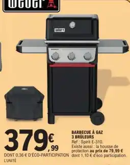 E.Leclerc BARBECUE À GAZ 3 BRÛLEURS offre