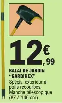 E.Leclerc BALAI DE JARDIN GARDIREX offre