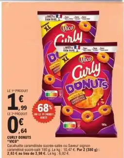 E.Leclerc Curly Donuts Vico offre