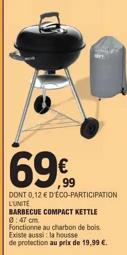 E.Leclerc Barbecue Compact Kettle offre