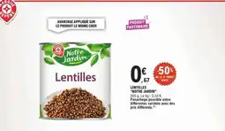 E.Leclerc LENTILLES NOTRE JARDIN offre