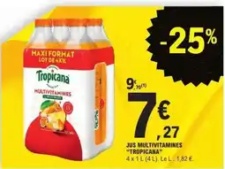 E.Leclerc Jus Multivitamines 'Tropicana' offre