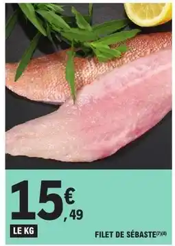 E.Leclerc Filet de sébaste offre